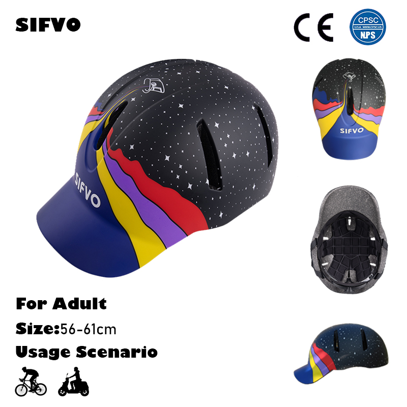 SIFVO Adult Stylish Bike Helme - Commute Cycling Helmet ulasan dan harga