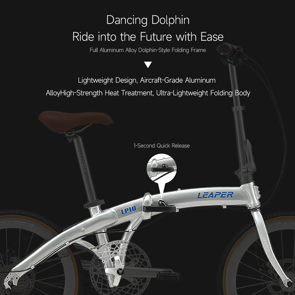 Brown Leather New 451mm Alumin - Commuter Biking ulasan dan harga