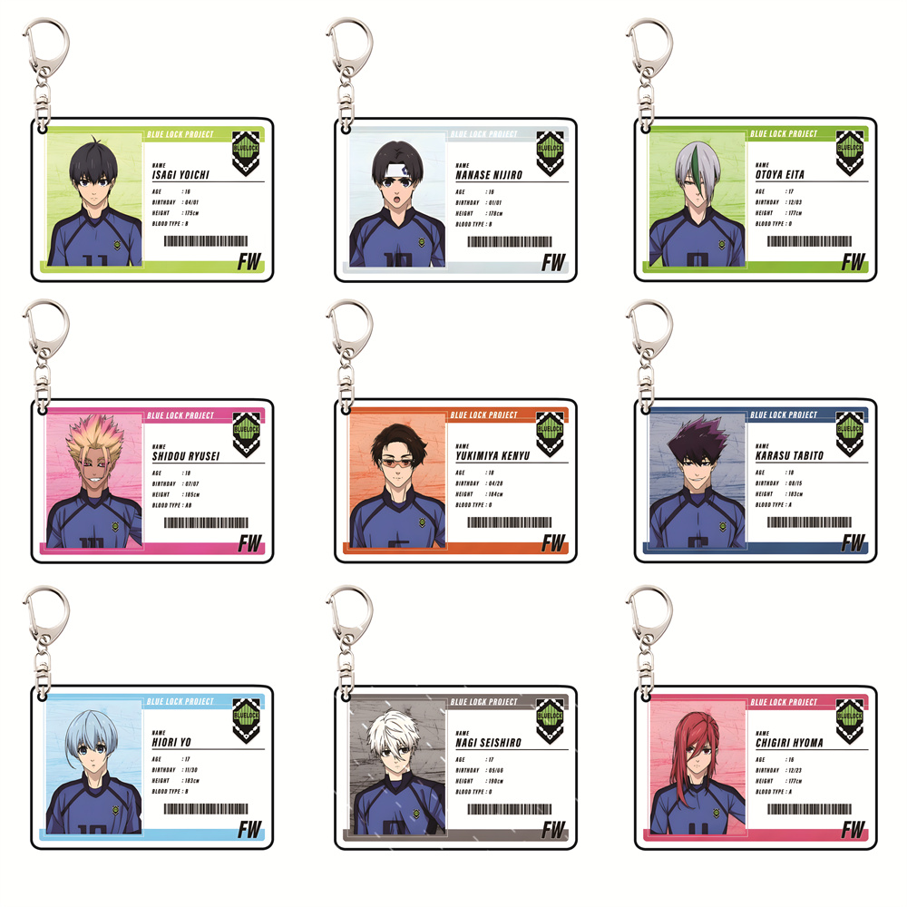 Blue Lock Player ID Card Versi - Chain Lock Combination ulasan dan harga