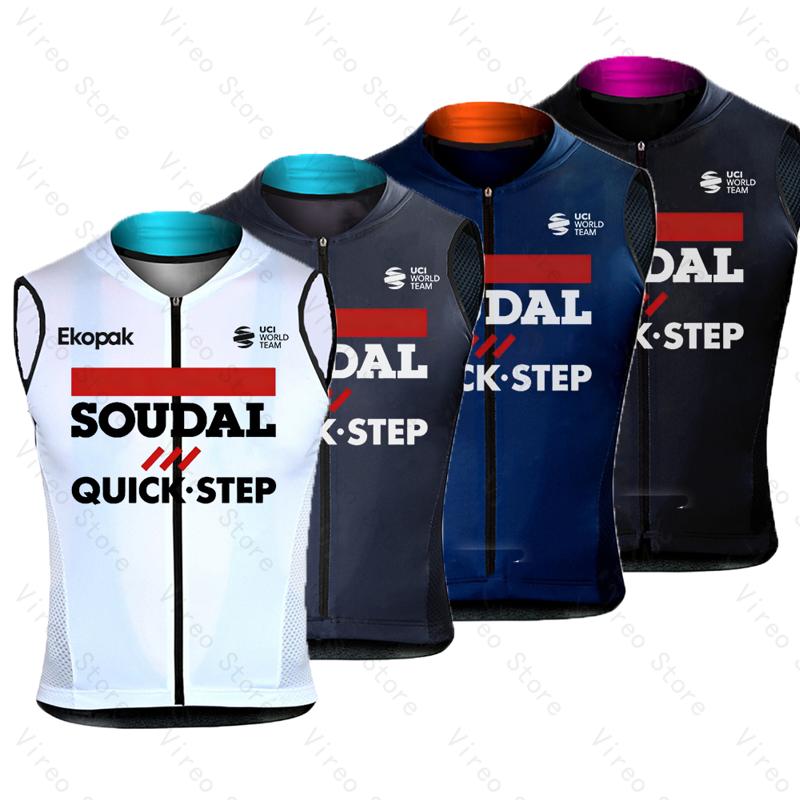 Soudal Quick-Step Cycling Vest - Reflective Vest Cycling ulasan dan harga