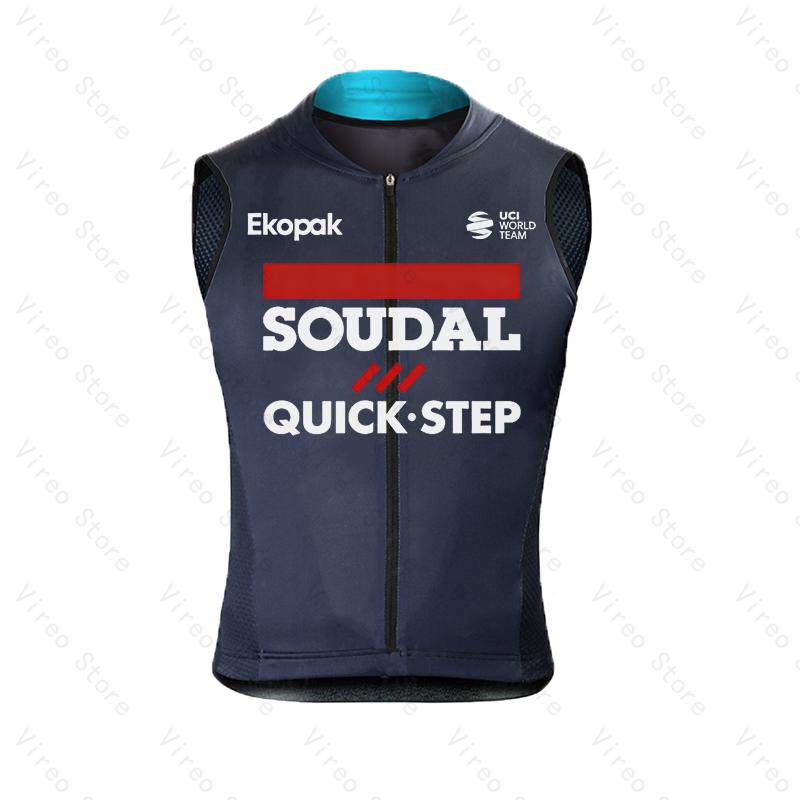 Soudal Quick-Step Cycling Vest - Reflective Vest Cycling ulasan dan harga