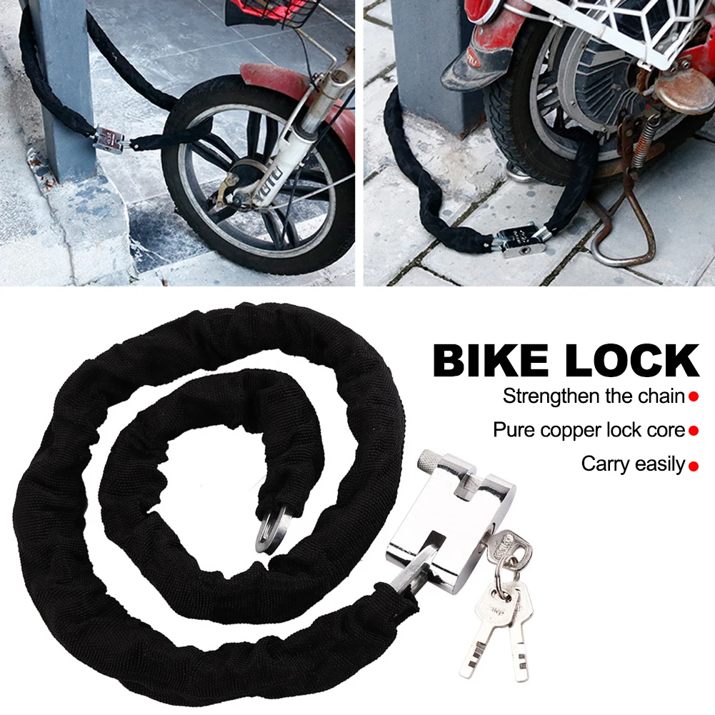 1.2M 2M 3M Motorcycle Bike Loc - Chain Lock Combination ulasan dan harga