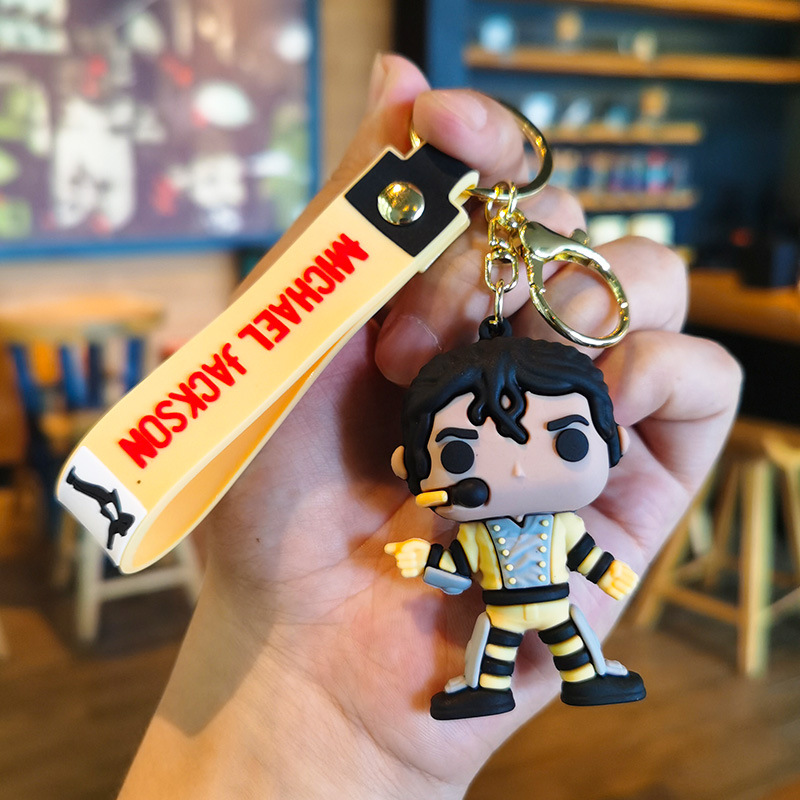 2026 Michael Jackson Keychain, - Chain Lock Combination ulasan dan harga