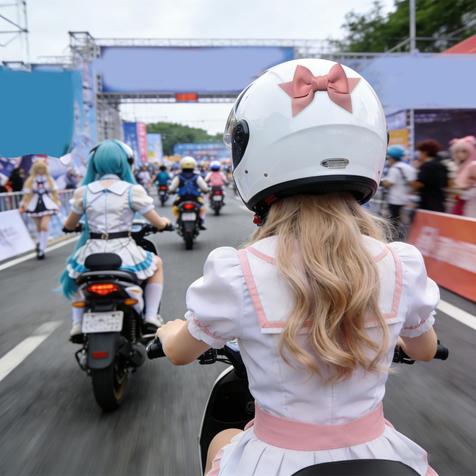Helmet Bow 3D Fashion Removabl - Commute Cycling Helmet ulasan dan harga