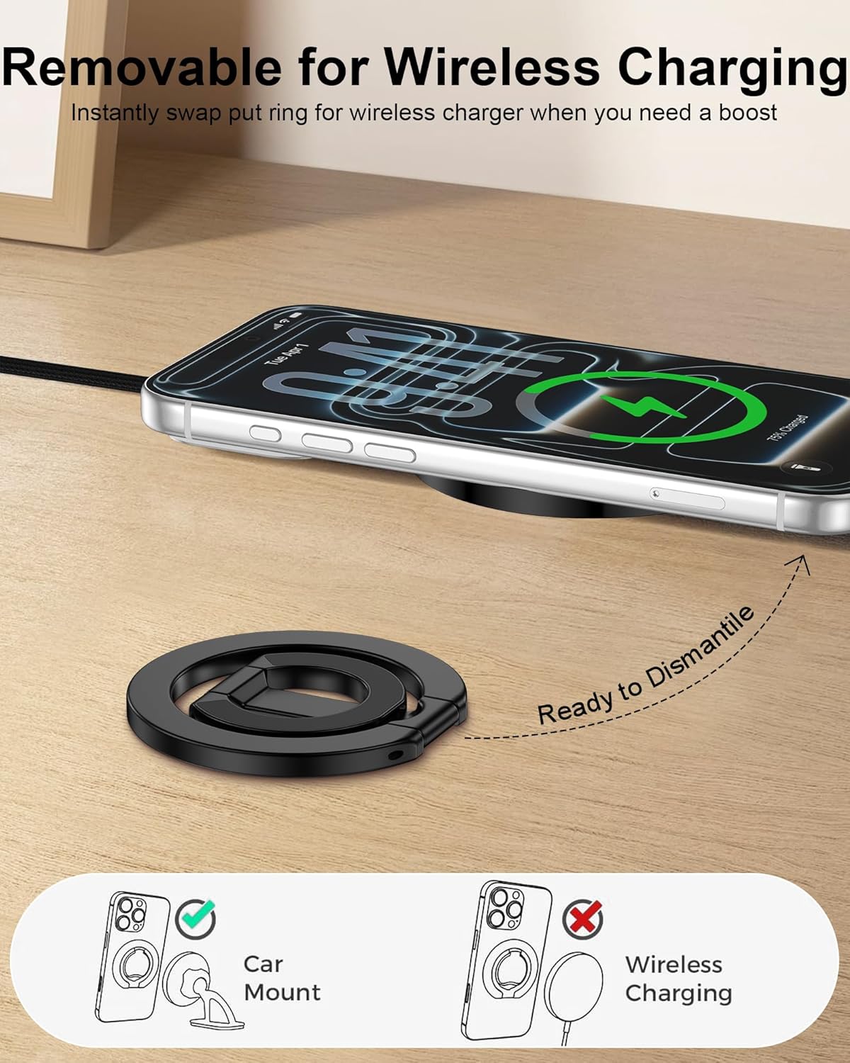 Phone Grip Holder Stand Dual-S - Kickstand Adjustable ulasan dan harga