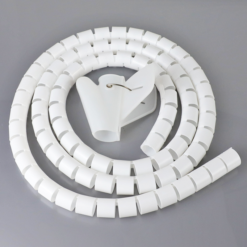 5M Wire Storage Tube Clips Cab - Cable Lock Flexible ulasan dan harga