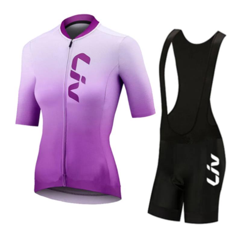 LIV Summer Cycling Jersey Bib  - Cycling Community ulasan dan harga