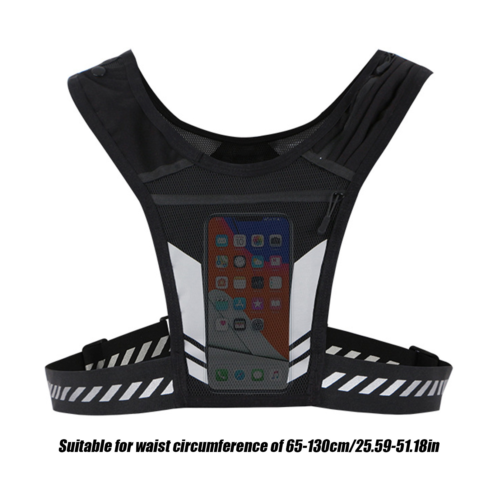 Sport Vest Phone Bag Reflectiv - Reflective Vest Cycling ulasan dan harga